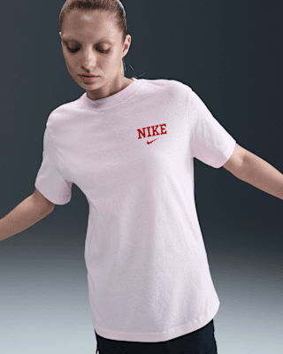 [NIKE] NSW WOMEN'S T-SHIRTS ☆大人気☆ Nike Women's NSW Essential BF LBR Short Sleeve Shirt | Academy